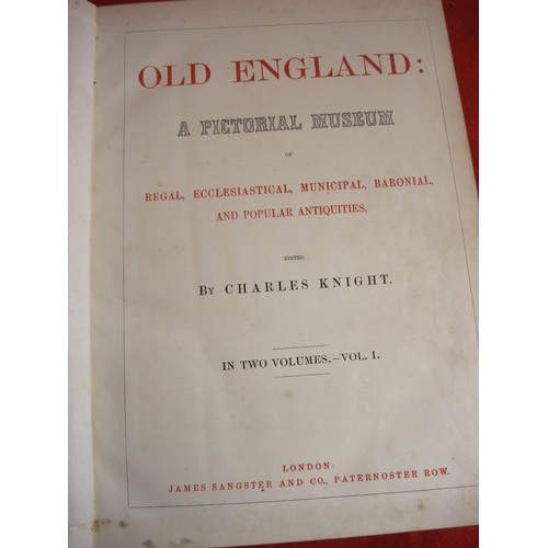 20 - 'Old England' book (2 volumes in the book)