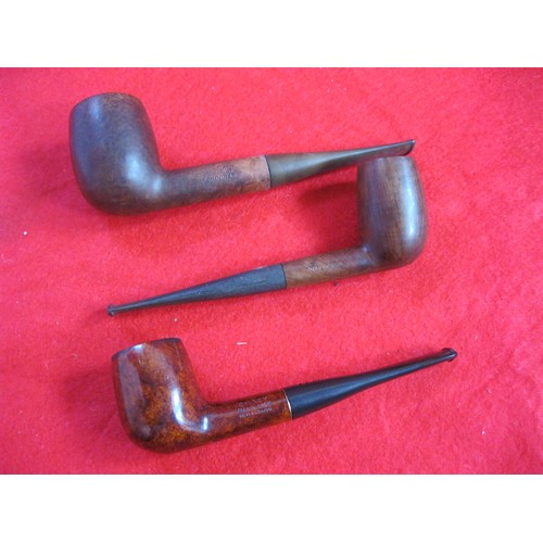 291 - 3 vintage Carey pipes