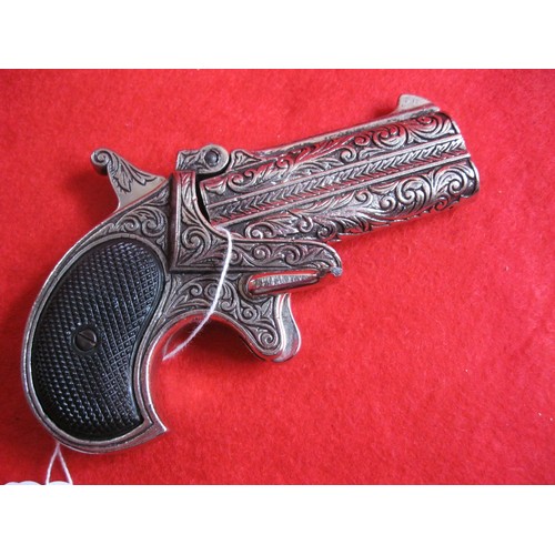 193 - A reproduction Derringer-type pistol, probably by Denix