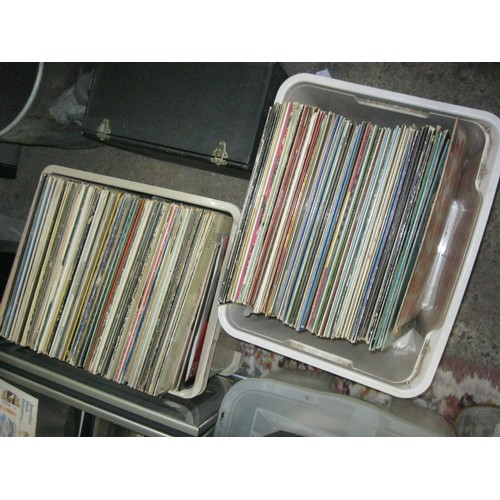 207 - Two crates of LPs (mixed genres)