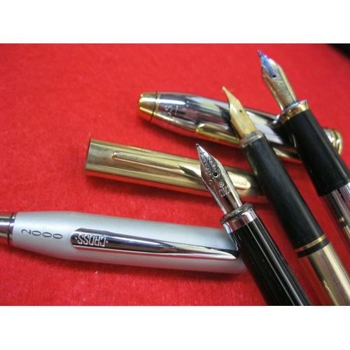 127 - A Cross Century Medalist in original case, a Cross 10ct rolled gold bodied fountain pen with 14ct go... 