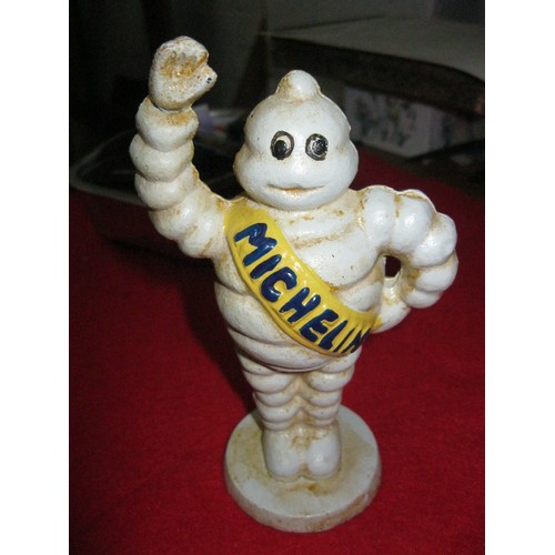 6A - A retro-style cast iron Michelin man