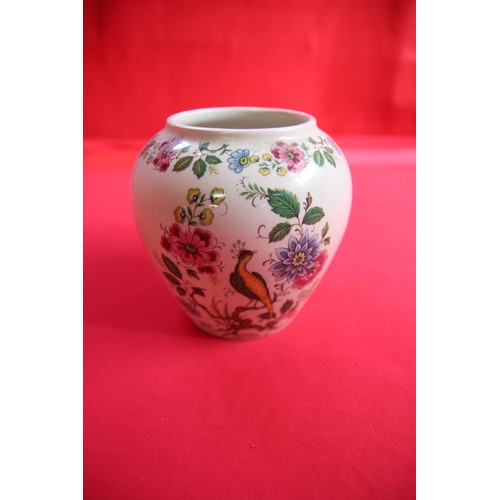 88 - Szeizler vase in a japanese bird and flowers pattern