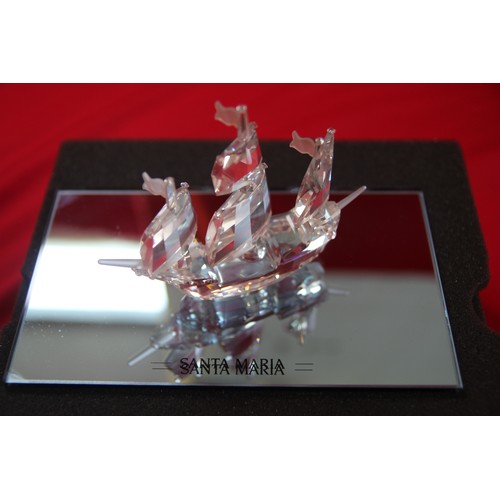 115 - A Swarovski Crystal Santa Maria, boxed (certificate missing)