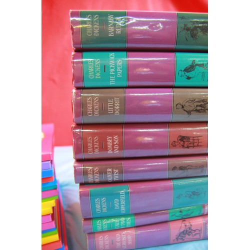 18 - A large selection of Disney Educational books, plus a selection of Charles Dickens novels