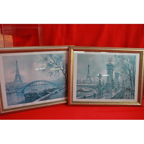 4 - x2 F&G paintings of Paris