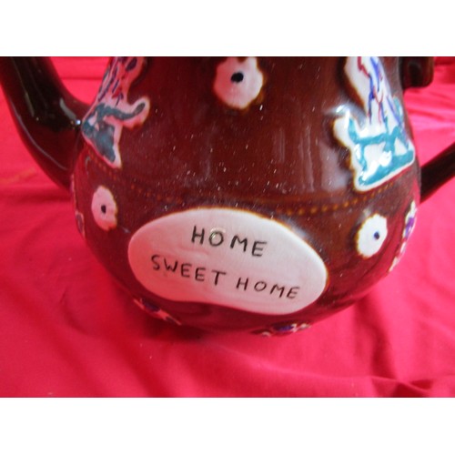 97 - Attractive reproduction Meacham Bargeware teapot