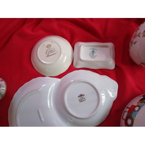 101 - An assortment of china and porcelain including Queen's, Aynsley and others