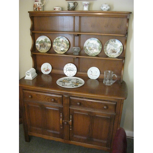 A mid-century Ercol Welsh Dresser in outstanding condition: please note ...