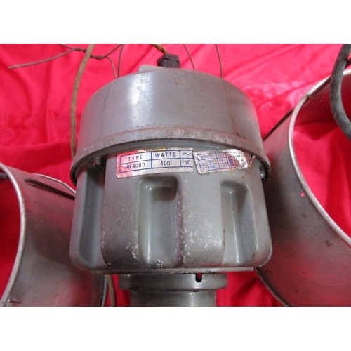 179 - 5 complete MBL High Bay Workshop Lamps by Simplex Circulume, all with bulbs, plus another two for pa... 