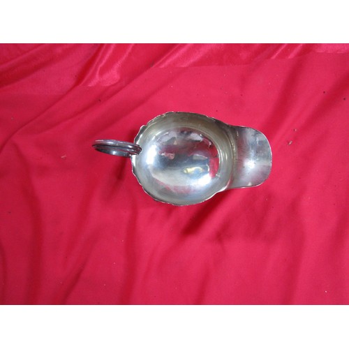 235 - A sterling silver Victorian creamer hallmarked Chester 1898 and made by George Nathan & Ridley Hayes... 