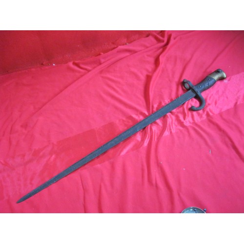 192 - An 1874 pattern French Graz bayonet without scabbard