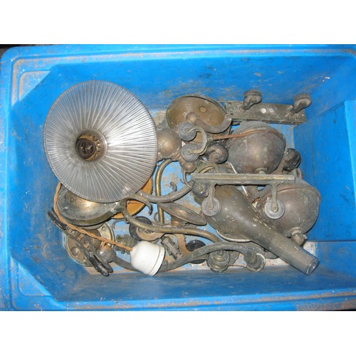 177 - An antique cable operated lighting system for restoration