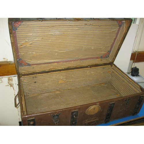 181 - Vintage Steamer Trunk