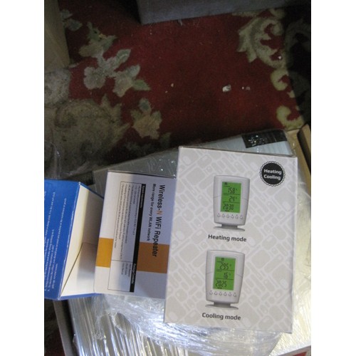 182 - Thermostat and wifi repeater and pest repellent