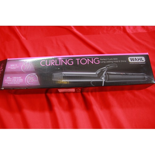 200 - A Wahl curling tong, unused and boxed
