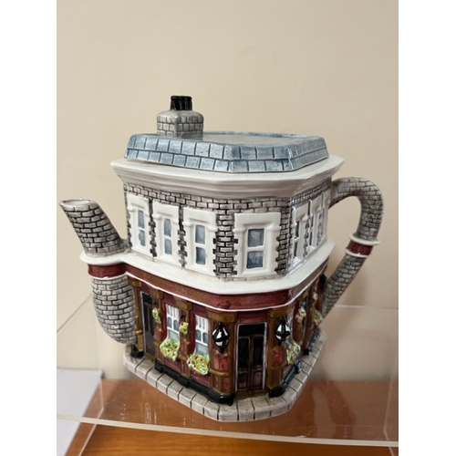 227 - Eastenders 'Queen Vic' teapot by Annie Rowe.  No damage