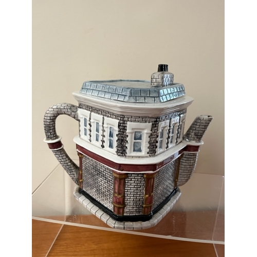 227 - Eastenders 'Queen Vic' teapot by Annie Rowe.  No damage