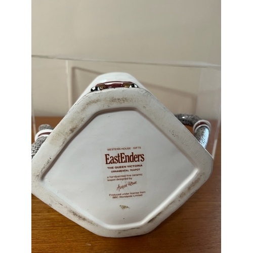 227 - Eastenders 'Queen Vic' teapot by Annie Rowe.  No damage