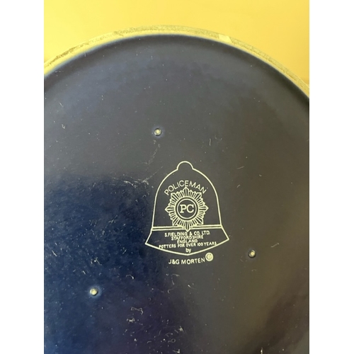 228 - S Fieldings J&G Morton large Policeman Teapot, in good order with the exception of a tiny chip to th... 