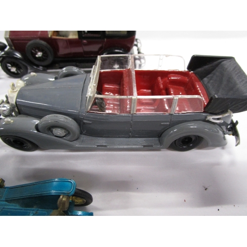 266 - A Selection of Model cars including a Rio Mercedes and an American old timer hot shot type car and s... 