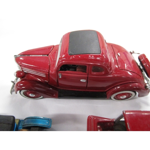 266 - A Selection of Model cars including a Rio Mercedes and an American old timer hot shot type car and s... 
