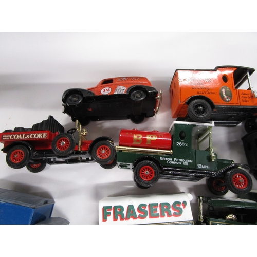 267 - A good collection of Model advertising vehicles including Boots,Kellogs,Liptons tea and frazers haul... 