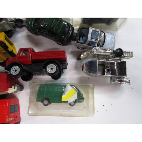 278 - A selection of commercial and domestic smaller scale 1.76 and 1.87 scale vehicles and others as per ... 