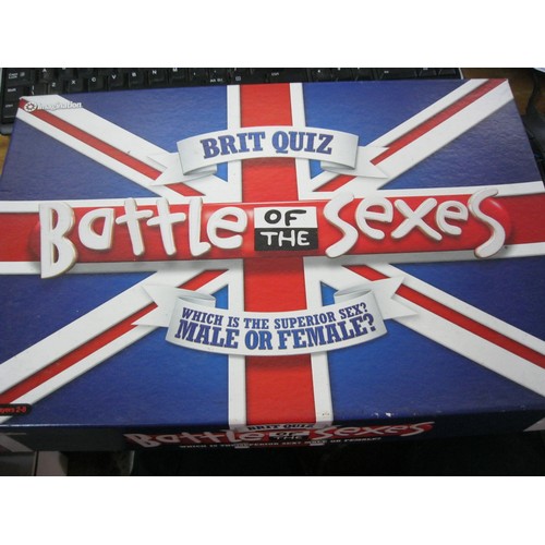 306 - A Brit Quiz Battle of the Sexes board game