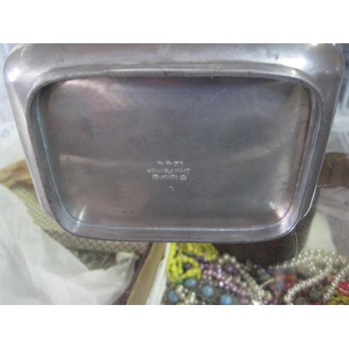 321 - Don Pewter Tea Caddy model 1244 by Copper Bros of Sheffield