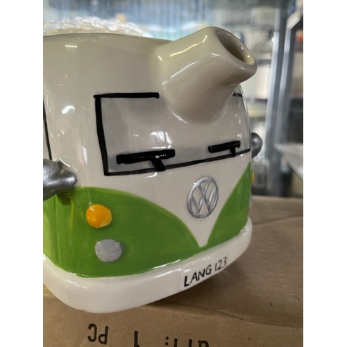 337 - Campervan Teapot (new in box) (15)