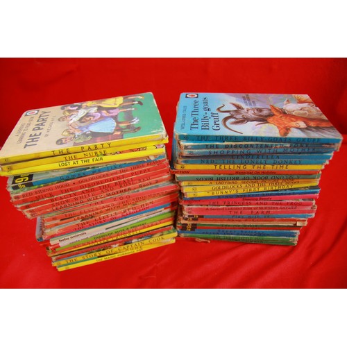 99 - A large stack of vintage Ladybird books