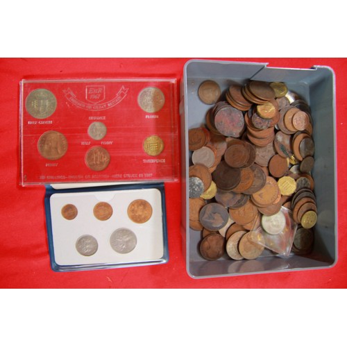 13 - Album and Tray of Coins (2)