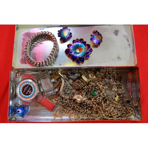 23 - Tin of Eastern Jewellery (12)