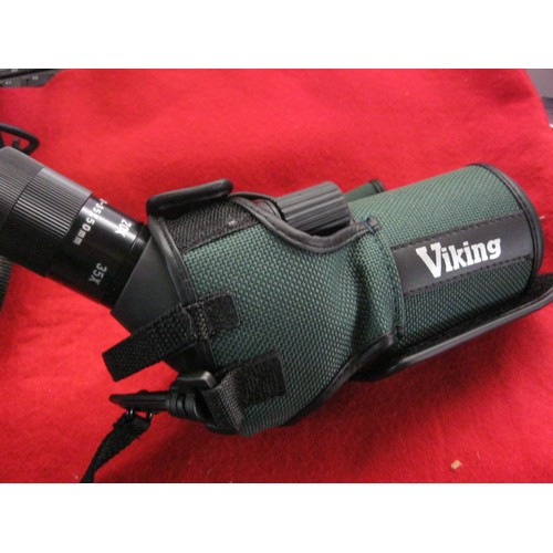 151 - A Viking 10-35 x 50 Sporting or Spotting Scope