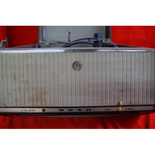 226 - A vintage Bush portable record player