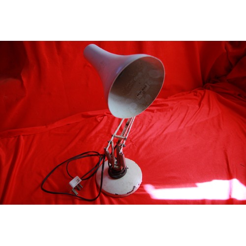 237 - A vintage Herbert Terry anglepoise lamp