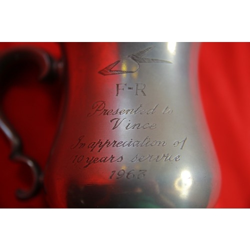 354 - An assortment of interesting items including a Flight Refueling tankard tankard dated 1963, Timex wa... 