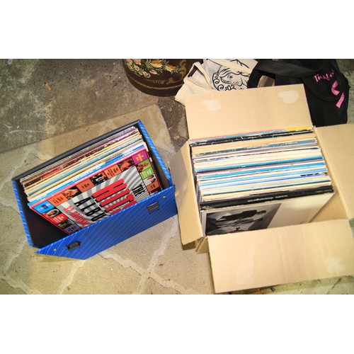 104 - Two Boxes of LP's (1980's - very good selection)