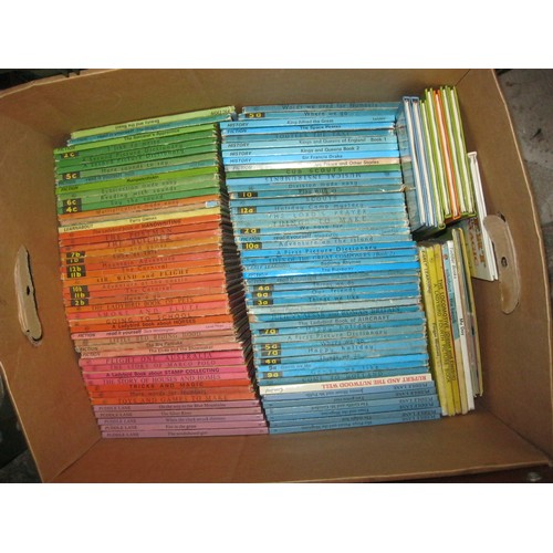 223 - A large box full of vintage Ladybird books