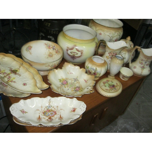 297 - A large assortment of Royal Crown Devon items as pictured