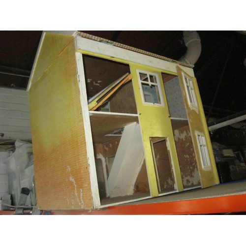 52 - A large doll's house, unfinished