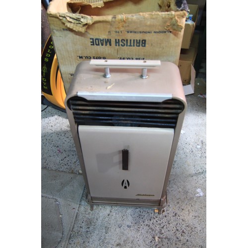 332 - A vintage Aladinique convector heater in original box