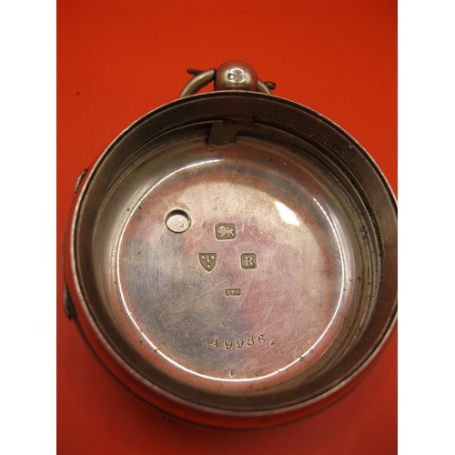 274 - The Express English Lever pocket watch by J G Graves of Sheffield, faulty, in a sterling silver case... 