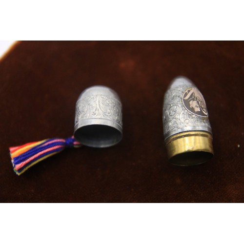 29 - An unusual silver Thimble Case