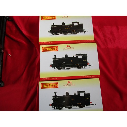 78 - Three Hornby J50s all boxed in mint condition.