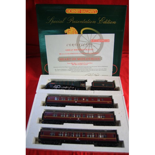 216 - A Hornby OO Gauge Limited Edition Great British Trains Train Pack R2032 The Midlothian, boxed and in... 