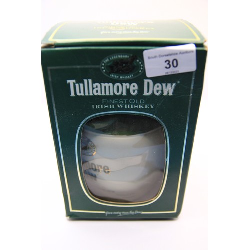 30 - A bottle of Tullamore Dew Irish Whiskey in presentation box