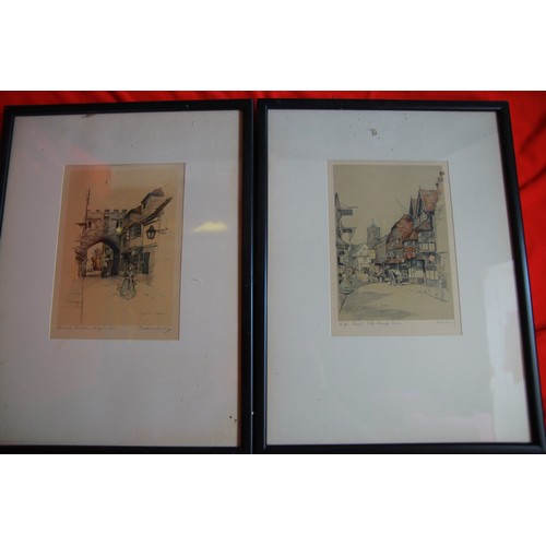 170 - An assortment of black and white pictures both new and antique, all framed and glazed