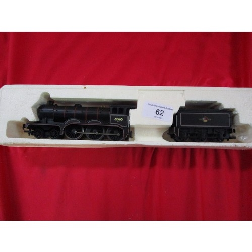 35 - Hornby 4 6 0  numbered 61565 in polystyrene  inner